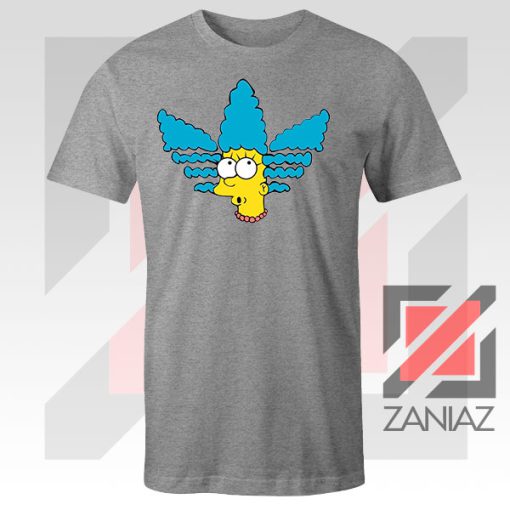 Marge Simpson Sitcom Graphic Sport Grey Tshirt