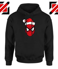 Marvel Spiderman Christmas Black Hoodie