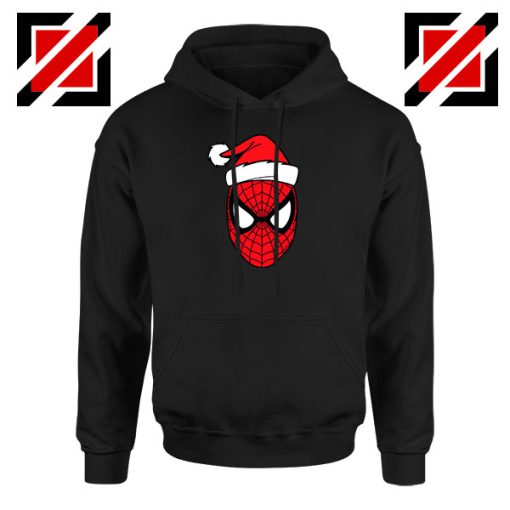 Marvel Spiderman Christmas Black Hoodie