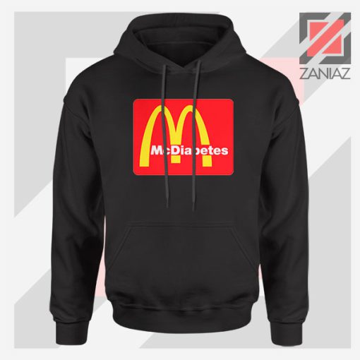 Mcdiabetes Mcdonald Parody Graphic Hoodie