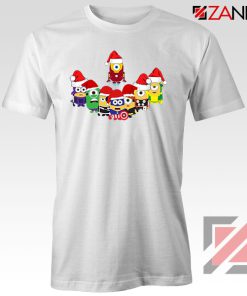 Minions Superheroes Xmas Tshirt