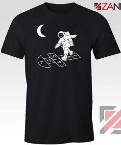 Moon and Astronaut Playing Tshirt