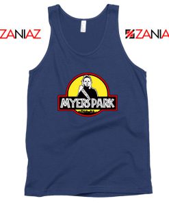 Myers Park Halloween Navy Blue Tank Top