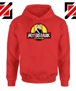 Myers Park Jurassic Logo Halloween Red Hoodie