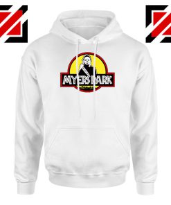 Myers Park Jurassic Logo Halloween White Hoodie