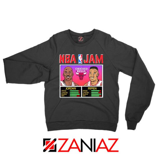 NBA Player Basketball Duo Jam Black Sweatshirt