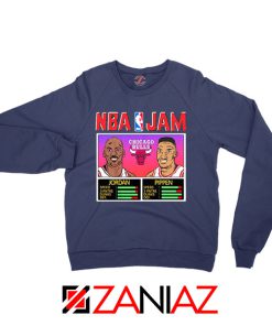 NBA Player Basketball Duo Jam Navy Blue Sweatshirt