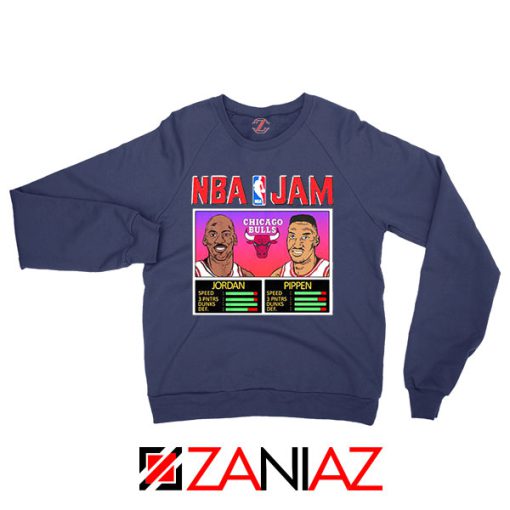 NBA Player Basketball Duo Jam Navy Blue Sweatshirt