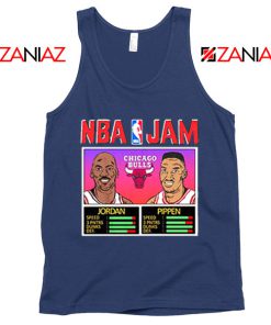 NBA Player Basketball Duo Jam Navy Blue Tank Top