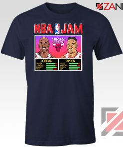 NBA Player Basketball Duo Jam Navy Blue Tshirt