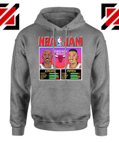 NBA Player Basketball Duo Jam Sport Grey Hoodie