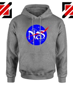 Nas Escobar Queens NASA Grey Hoodie