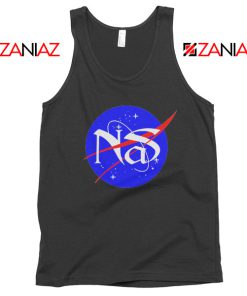 Nas Escobar Queens Rapper NASA Black Tank Top