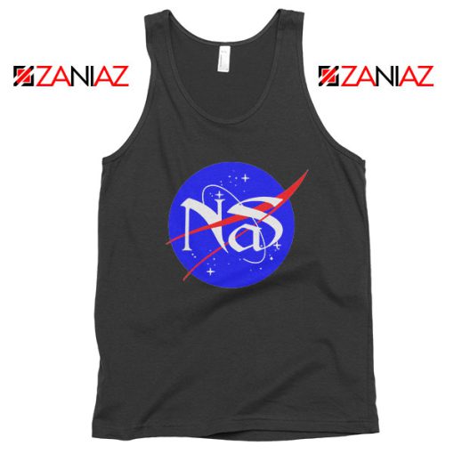 Nas Escobar Queens Rapper NASA Black Tank Top