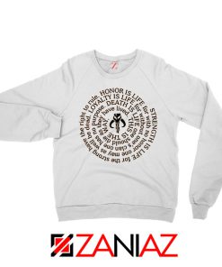 Neo Crusaders Symbol Quote Sweatshirt