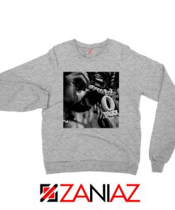 O Block Rip King Von OTF Grey Sweater