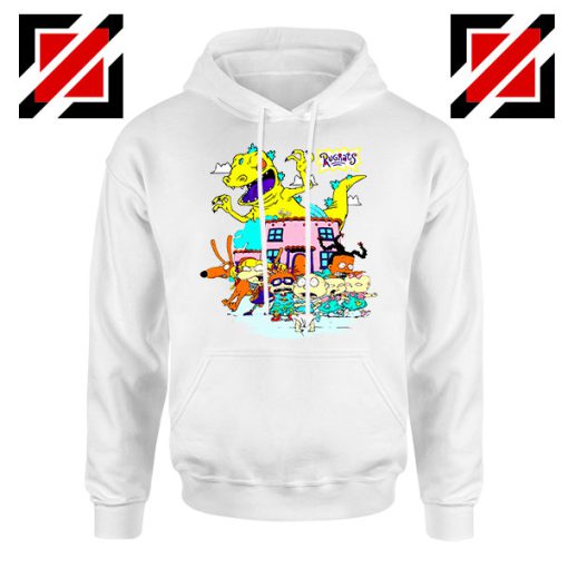 Rugrats Kids Run From Reptar Hoodie