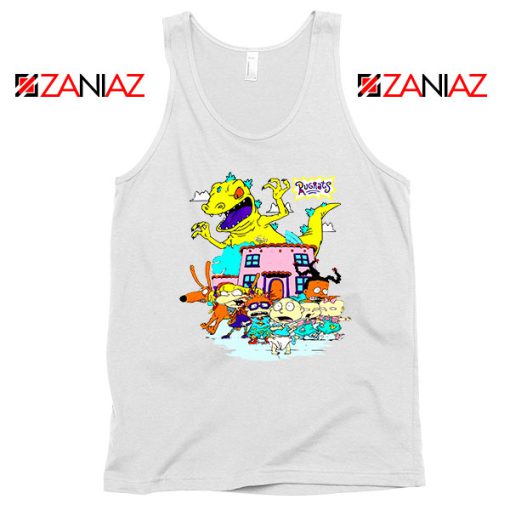 Rugrats Kids Run From Reptar Tank Top