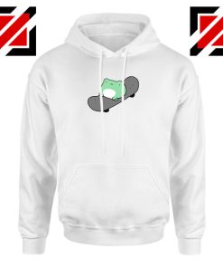 Skateboard Frog Brand Parody Hoodie