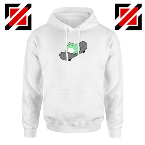 Skateboard Frog Brand Parody Hoodie