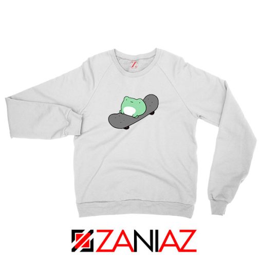 Skateboard Frog Brand Parody Sweatshirt