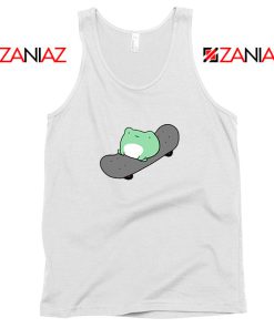 Skateboard Frog Brand Parody Tank Top