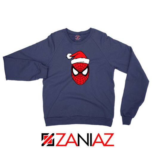 Spiderman Avenger Christmas Navy Blue Sweatshirt