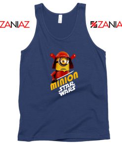 Star Wars Movies Minion Navy Blue Tank Top