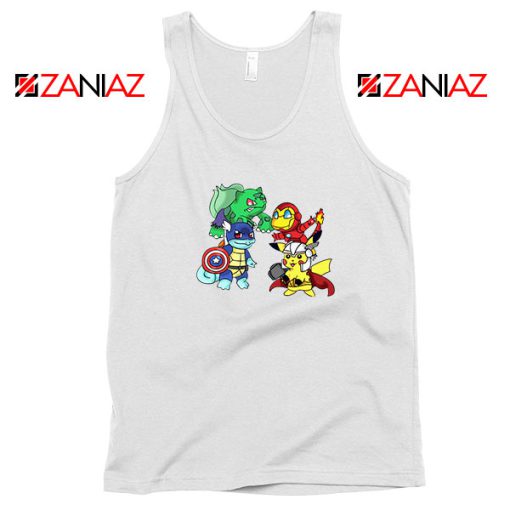 Superhero Pokemon Avengers Tank Top