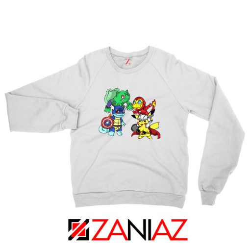 Superhero Pokemon The Avengers Sweatshirt