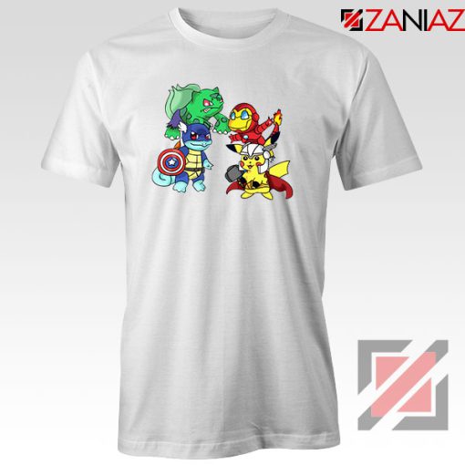 Superhero Pokemon The Avengers Tshirt