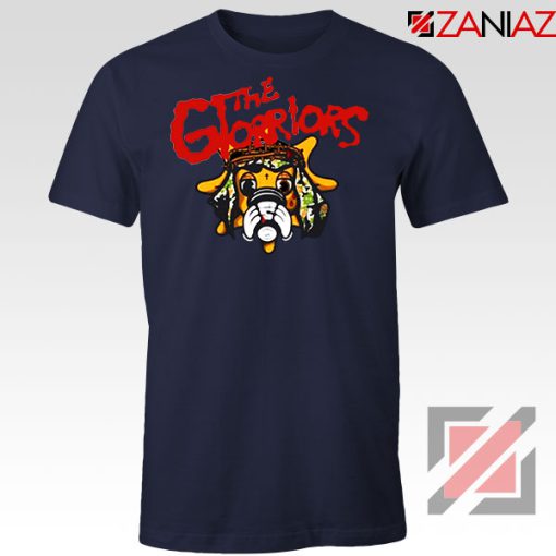 The Glorriors Merch Glo Gang Navy Blue Tshirt