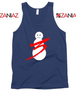 The Snowman Trap or Die 3 Cheap Navy Blue Tank Top