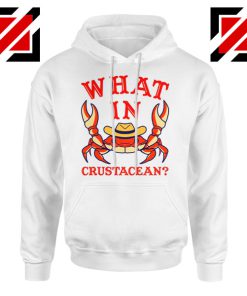 What In Crab Crustacean Graphic Hoodie