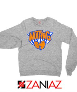 Wu Tang Basketball NY Knicks Grey Sweatshirt