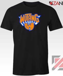 Wu Tang Clan NY Knicks Logo Black Tshirt