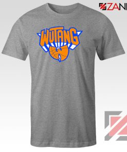 Wu Tang Clan NY Knicks Logo Grey Tshirt