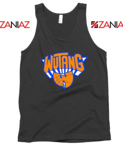 Wu Tang New York Knicks Logo Black Tank Top