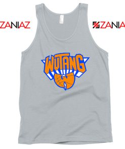 Wu Tang New York Knicks Logo Grey Tank Top