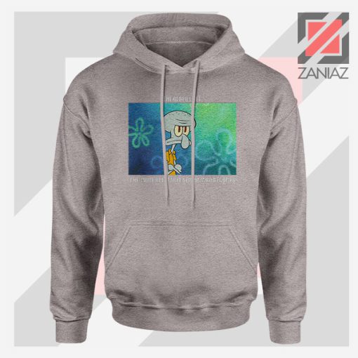 Squidward Meme Designs Sport Grey Hoodie