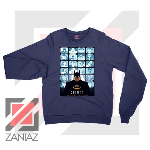 Batman Eyes On Gotham Navy Blue Sweatshirt