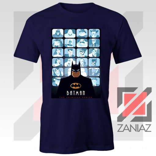 Batman Eyes On Gotham Navy Blue Tshirt