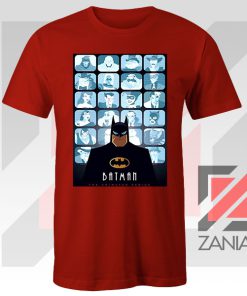 Batman Eyes On Gotham Red Tshirt