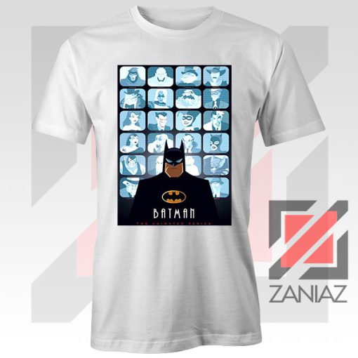 Batman Eyes On Gotham White Tshirt