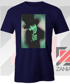 Best Marilyn Manson Graphic Navy Blue Tshirt