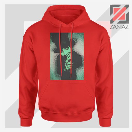 Best Marilyn Manson Graphic Red Hoodie