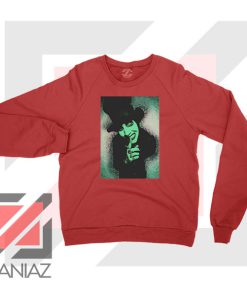 Best Marilyn Manson Graphic Red Sweatshirt