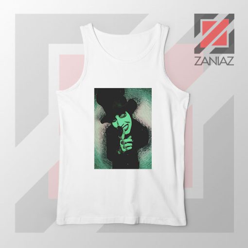 Best Marilyn Manson Graphic White Tank Top