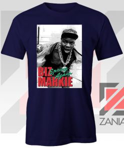 Biz Markie Spring Again Song Graphic Navy Blue Tee