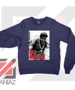 Biz Markie Spring Again Song Navy Blue Sweatshirt